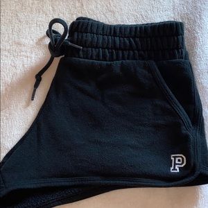 VS PINK- black lounge shorts
